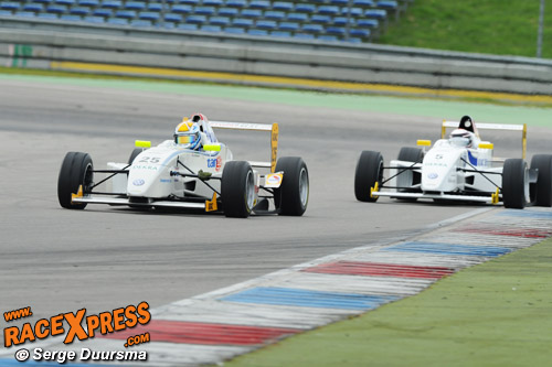 Campfield wint eerste race ADAC Formule Masters; podium voor Liroy Stuart